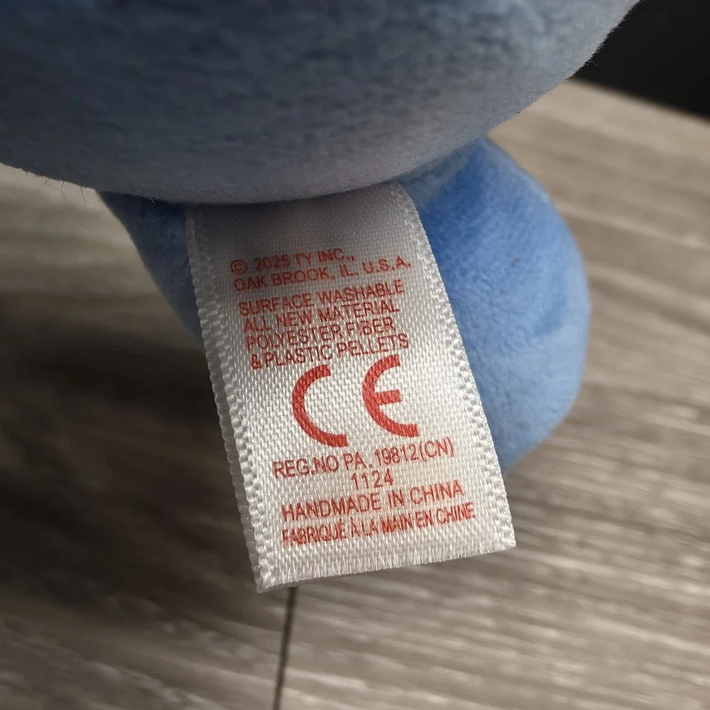 TY Beanie Baby STITCH (Soft Plushy Version)‎ Disney Lilo & Stitch Plush